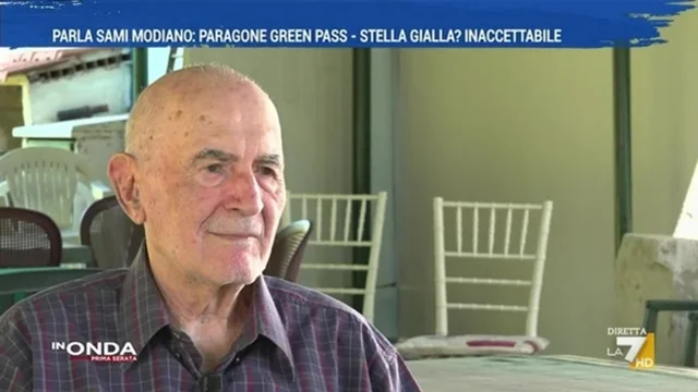 Sami Modiano: "Il paragone Green Pass-Stella Gialla è inaccettabile"