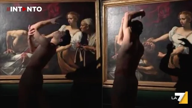 Roberto Bolle danza tra i quadri di Caravaggio a Palazzo Barberini
